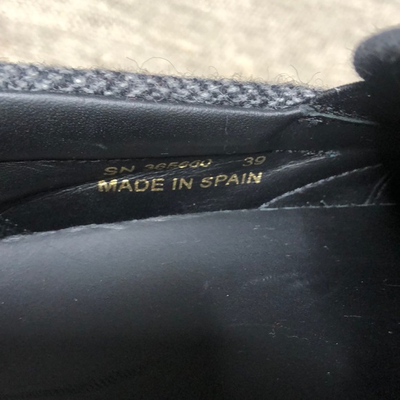 AUTHENTIC SAINT LAURENT  WOOL SNEAKERS, WMNS SZ 9 - Picture 8 of 11